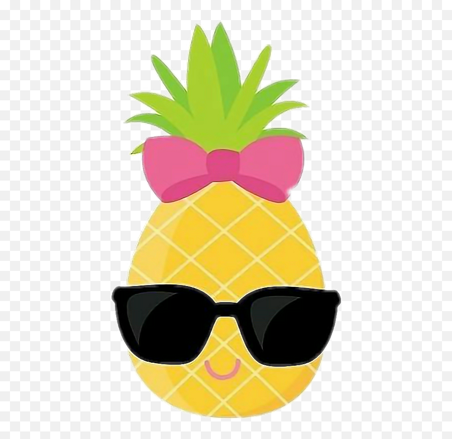 Report Abuse - Pineapple With Sunglasses Png Clipart Full Cute Pineapple Wearing Sunglasses,Sunglasses Png