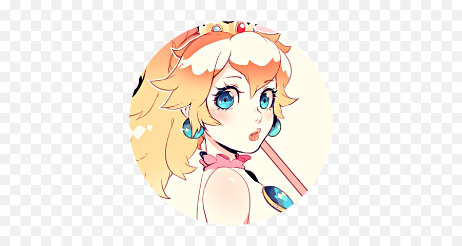 Icons Desu Close - Super Mario Sunshine Princess Peach Fanart Png,Princess Peach Png