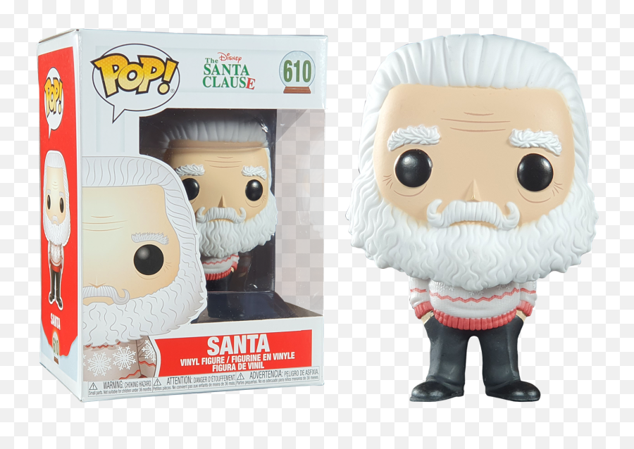 The Santa Clause Sweater Funko Pop Vinyl - Funko Pop Disney The Santa Clause Png,Santa Clause Png