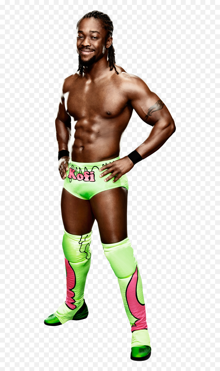 Wwe Kofi Kingston 2012 Transparent Png - Wwe Kofi Kingston 2012,Kofi Kingston Png