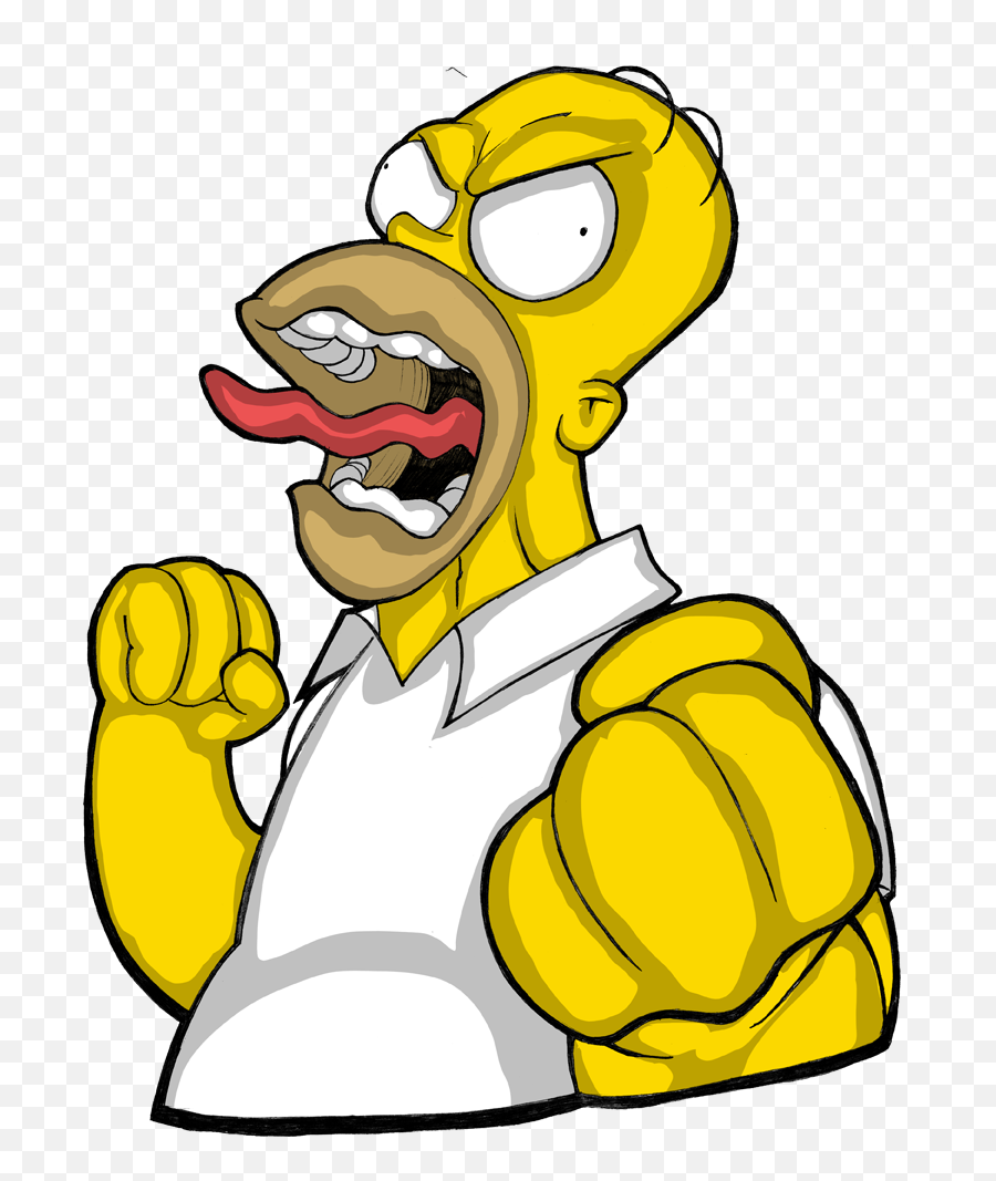 Homer Simpson Bart Anger - Homero Png Download 773 Homer Simpson Angry Transparent,Homer Png