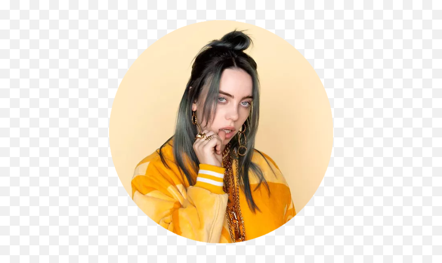 Get Buy Billie Eilish Acrobatics - Billie Eilish Blue Hir Png,Billie Eilish Png