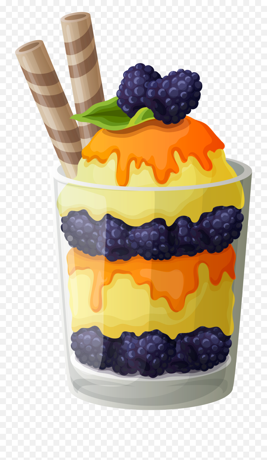 Free Blackberry Cliparts Download Clip Art - Ice Cream Cup Clipart Png,Blackberries Png