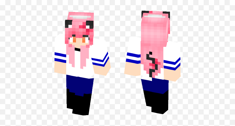 Download Yandere Simulator Kawaiichan Minecraft Skin For - Sailor Girl Minecraft Skin Png,Yandere Simulator Logo