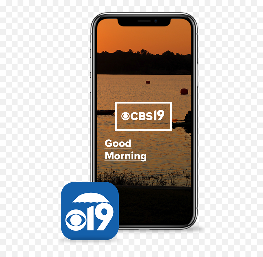 Cbs19 Mobile App Iphone Android Cbs19tv - Smartphone Png,Cbs Eye Logo
