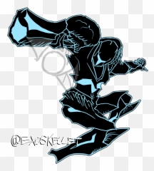 Dark Samus By Exoskellet - Automotive Decal png