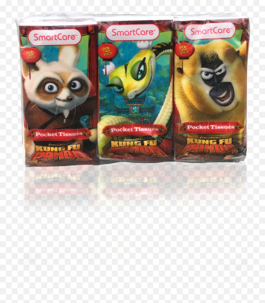 Smart Care Kung Fu Panda Pocket Facial Tissues 6 Pack - Cat Png,Kung Fu Panda Png