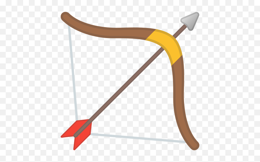 Bow And Arrow Emoji - Archery Emoji Whatsapp Png,Arco Png