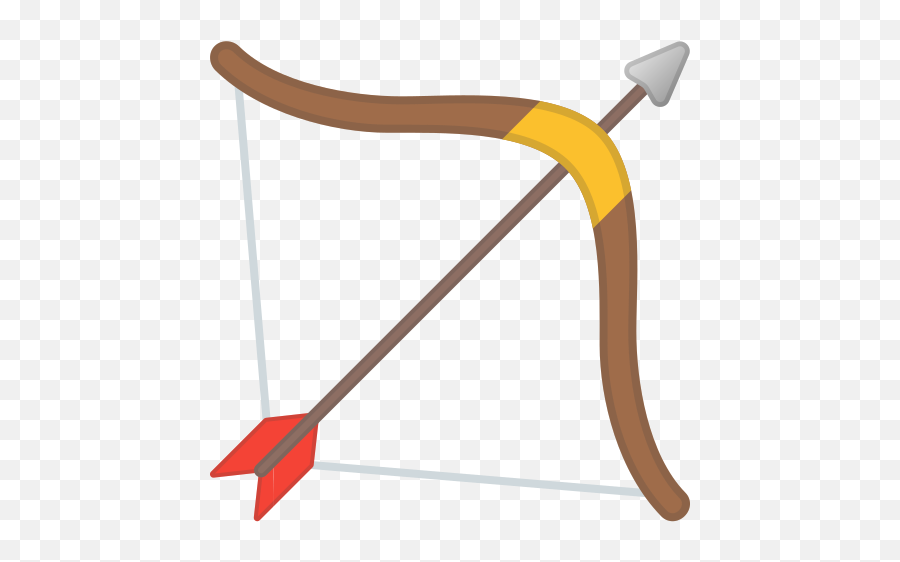 Bow And Arrow Emoji - Archery Emoji Whatsapp Png,Arco Png - free ...