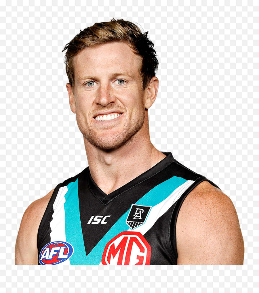 Tom Jonas Port Adelaide Power Player Profile Zero Hanger - Mitch Georgiades Png,Adelaide Kane Png