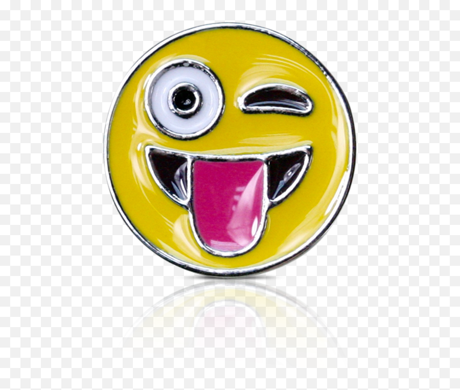Crazy Face Emoji - Clip Art Png,Winky Face Emoji Png