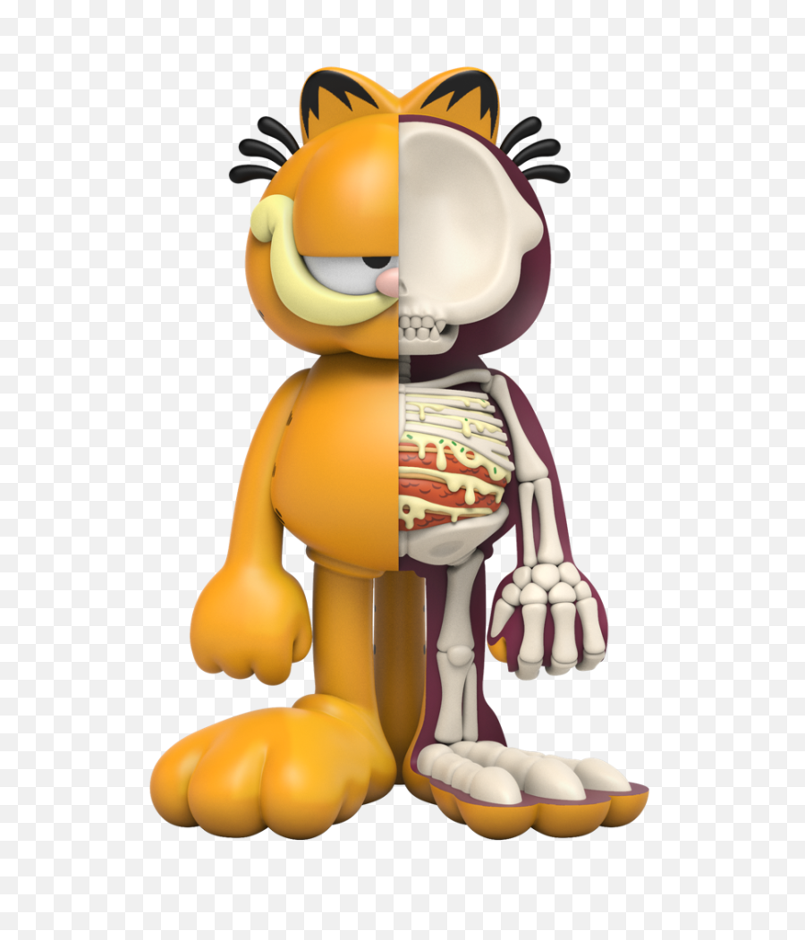 Xxray Plus Garfield U2013 Mighty Jaxx - Mighty Jaxx Garfield Png,Garfield Transparent