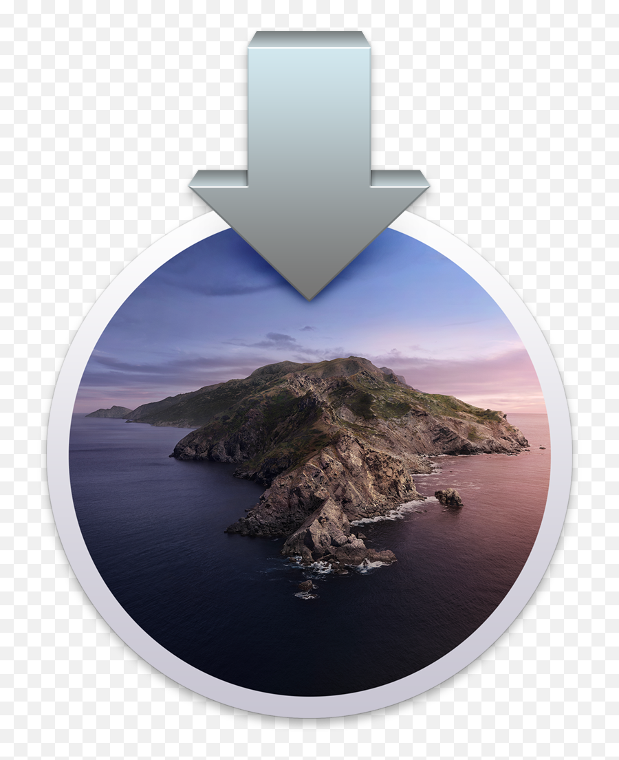 Macos Catalina Installer Splits Data - Mac Os Catalina Png,Icon Macintosh