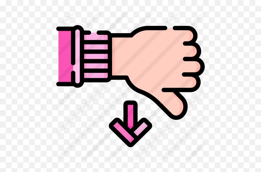 Thumb Down - Free Hands And Gestures Icons Horizontal Png,Thumb Down Icon
