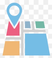Location Marker Pointer Color Vector Icon - Vertical png