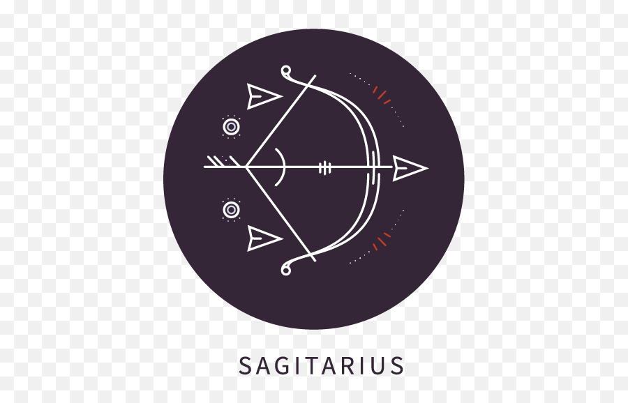 Sagittarius - Dot Png,Astro Icon