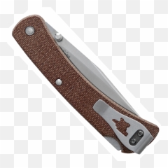 Buck 110 Hunter Slim Pro Brown Micarta 38 - Inch Folding Knife Carhartt Micarta Png,Tingley Icon Jacket