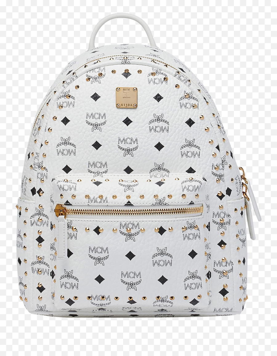 Mcm Stark Backpack In Studded Outline - For Teen Png,Icon Tank Bag Backpack