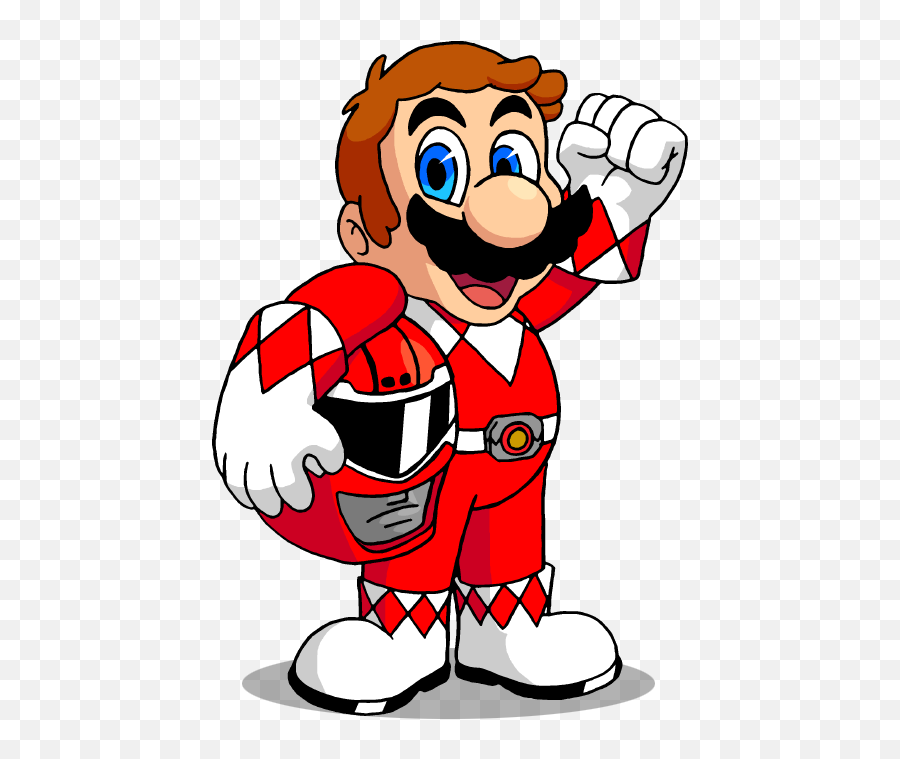 25 Power Rangers Clipart Red Free Clip Art Stock - Super Mario Power Rangers Png,Red Power Ranger Png