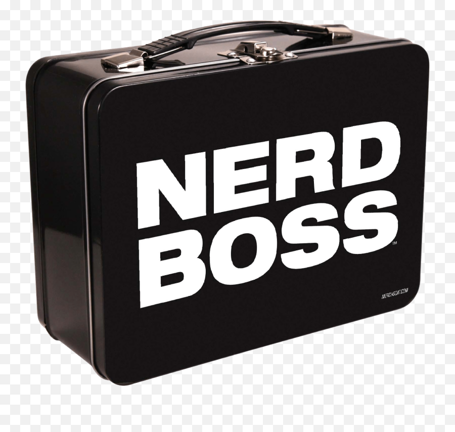 Download Nerd Boss Retro Lunch Box - Nerd Full Size Png Briefcase,Lunch Box Png