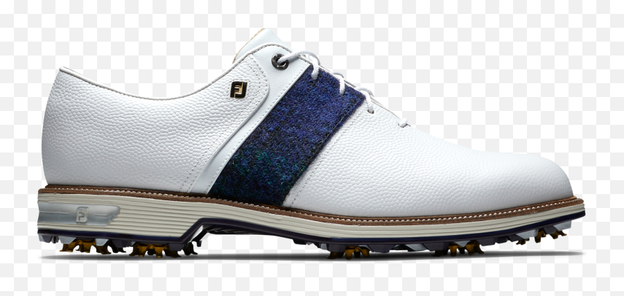 Black Watch Packard Mens Golf Shoe - Footjoy Harris Tweed Shoe Png,Footjoy Icon Black