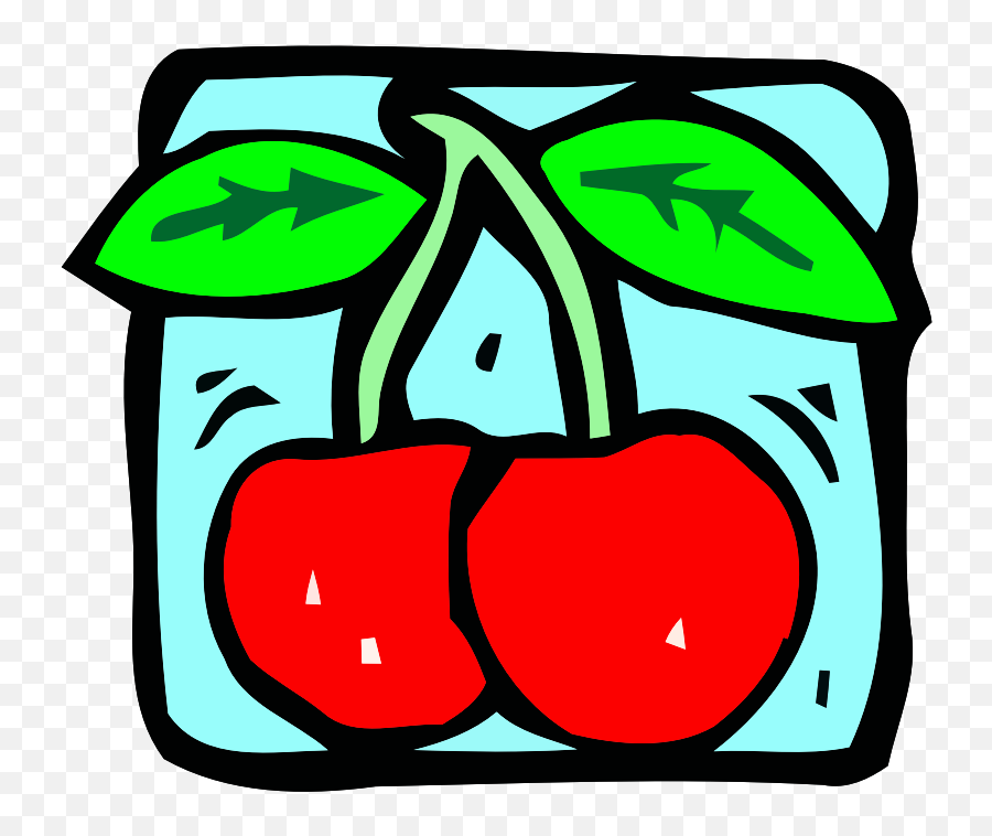 Food And Drink Icon - Cherries Openclipart Cherry Png,Food Drink Icon
