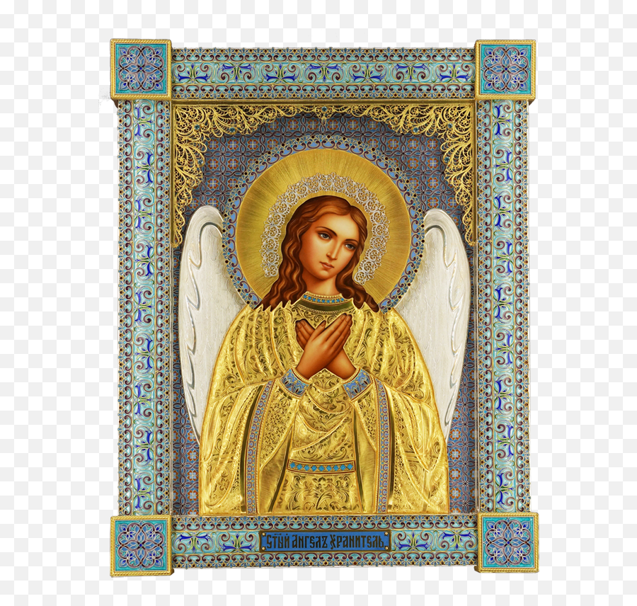 Icons And Religious Images - Angel Png,Madonna And Child Byzantine Icon