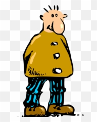 Old Man Standing Senior - Giant Free Clip Art Png Clipart