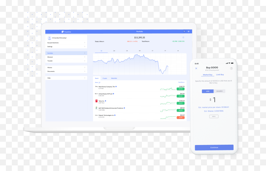 Passfolio Review 2022 - Trading Platform Fees U0026 Assets Vertical Png,Etrade Desktop Icon