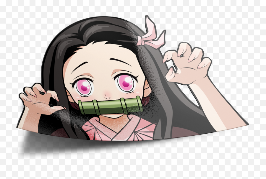 Nezuko Sticker U2022u2022 - Girly Png,Kuroo Icon