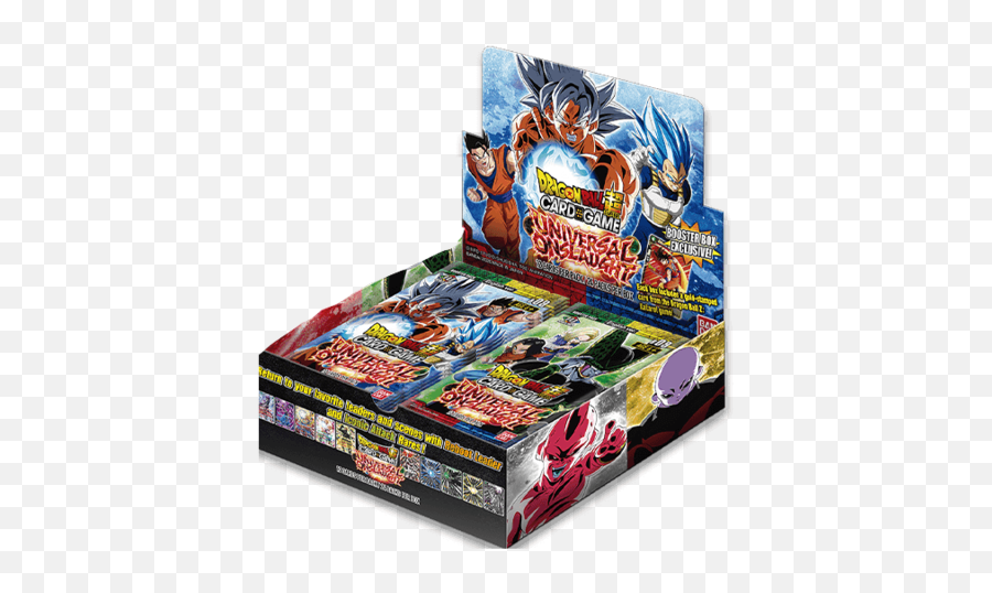 Universal Onslaught Booster Box - Dragon Ball Super Card Game Universal Onslaught Booster Box Png,Dragon Ball Super Png