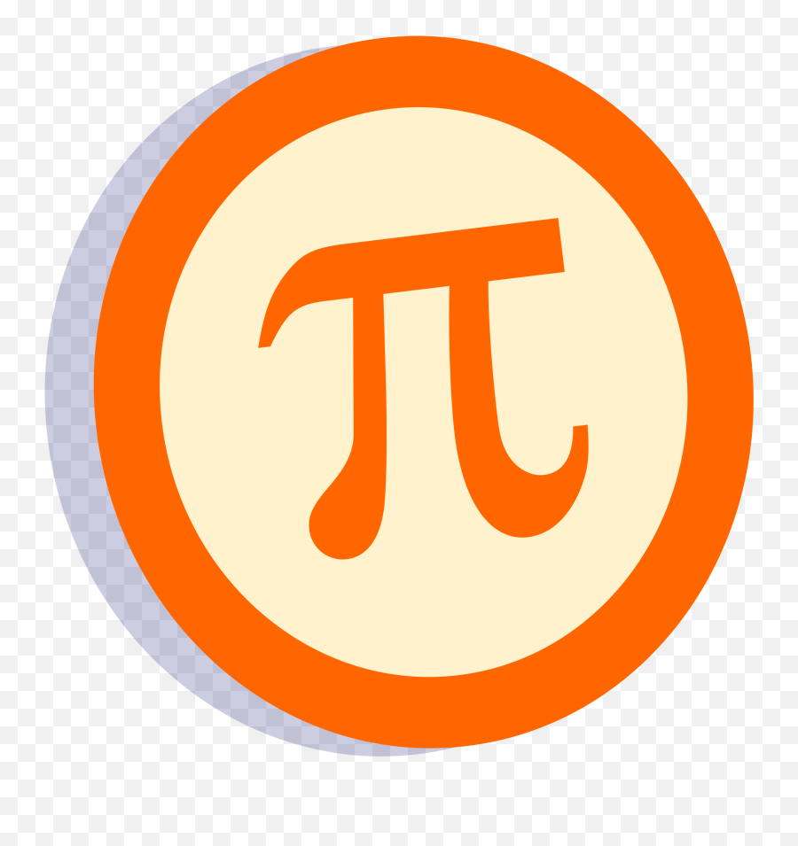 Pi Symbol In A Circle Public Domain Vectors - Pi Icon Png,Pi Icon