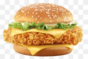 Download Burger Png - Chicken Double Cheese