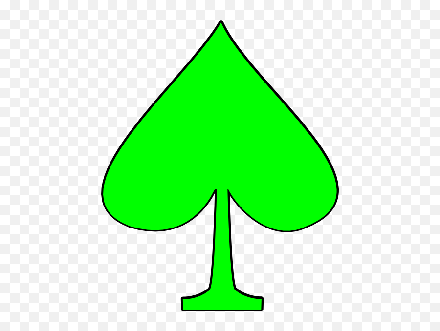 Spade Clipart Png In This 3 Piece Svg And - Green Spade,Spades Icon