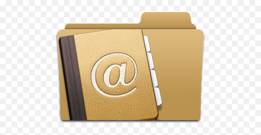 File Related To Address Icon Book Iconza Png - Contacts Folder Icon,Address Book Icon Png