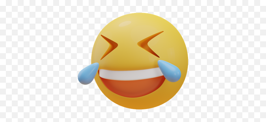 Laughing Emoji 3d Illustrations Designs Images Vectors Hd - Happy Png,Lol Emoji Icon