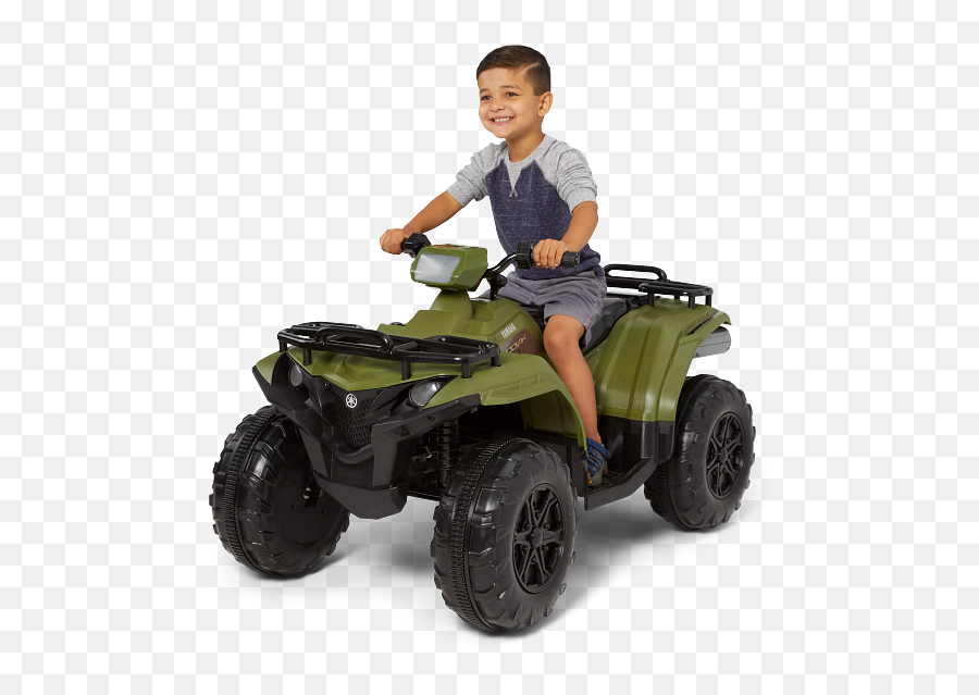 Yamaha Kodiak - Kid Trax Yamaha Kodiak Quad 12 Volt Ride On Toy Png,Aza Icon Wheels