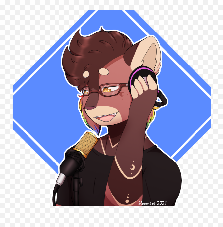 Icon Of My Sona Art By Sloompop30 Check Her Out - Fictional Character Png,Instagram Icon Cartoon
