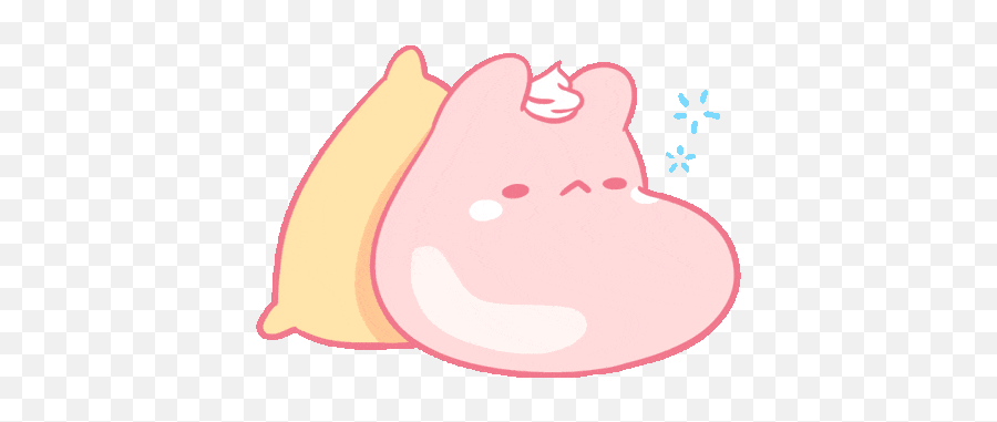 Gummy Rabbit Sticker - Gummy Rabbit Pink Discover U0026 Share Gifs Cute Sleepy Discord Emoji Png,Ditto Icon