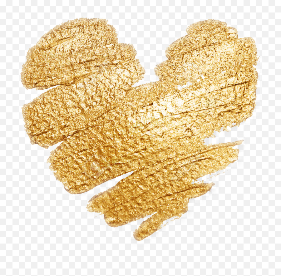 Gold Heart Transparent Background Image - Transparent Background Gold Heart Png,Gold Transparent Background