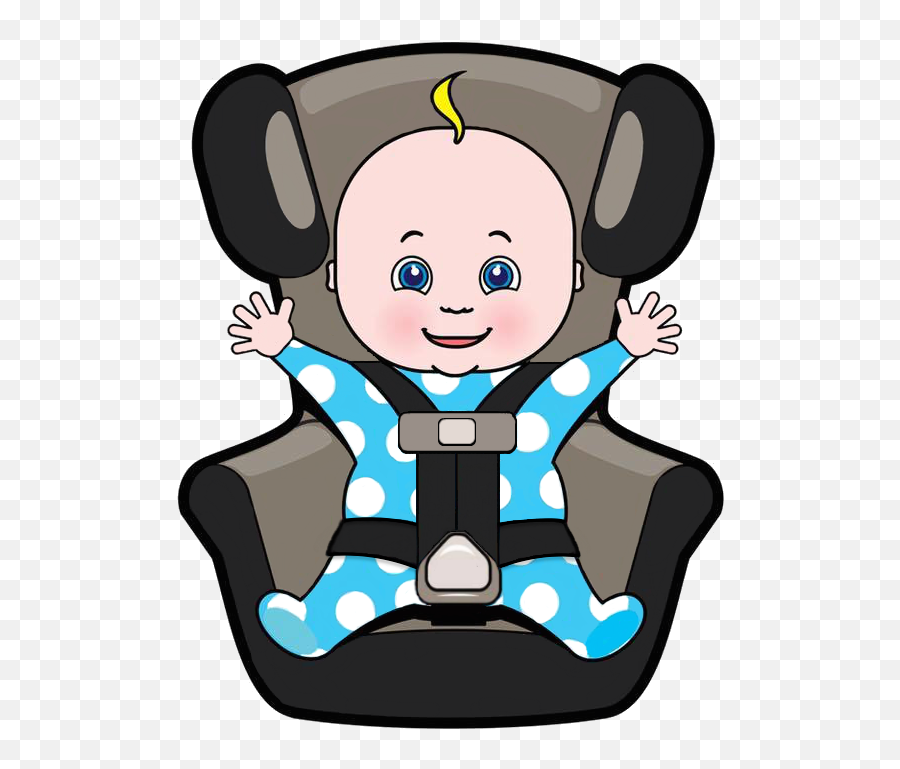 Library Of Car Seats Banner Black And White Download Png - Baby Car Seat Cartoon Png,Seat Png