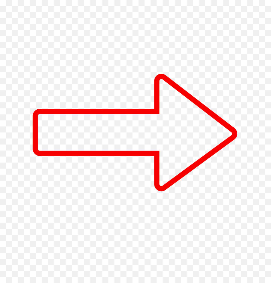 Red Arrow Line Icon Png Image Free - Red Arrow Png Icon,Red Arrow Png Transparent