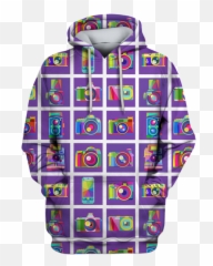 Download 3d Cinemascope Full Print T Shirt - Que Es Un Hoodie Png,Cinemascope Png