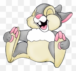 Download Bambi - Thumper Cartoon Transparent Background Png,Thumper Png