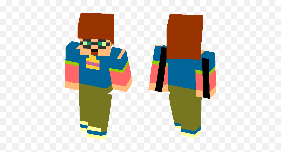 Download Harold From Total Drama Minecraft Skin For Free - John Lennon Minecraft Skin Png,Total Drama Logo