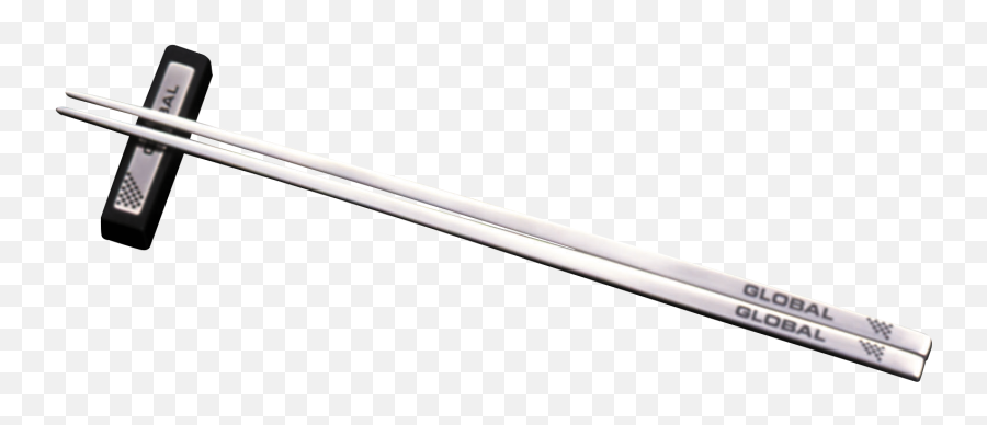 Stainless Steel Chopsticks And Rest - Global Chopsticks Png,Chopsticks Png