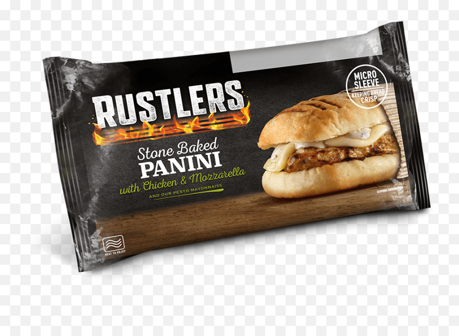 Chicken Mozzarella Panini - Rustlers Panini Png,Panini Png