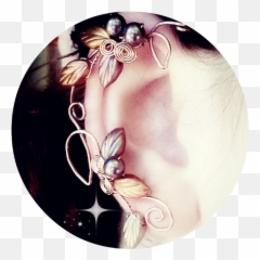 Art Nouveau Fairy Jewelry Thyme2dream Ear - Locket Png,Elf Ears Png
