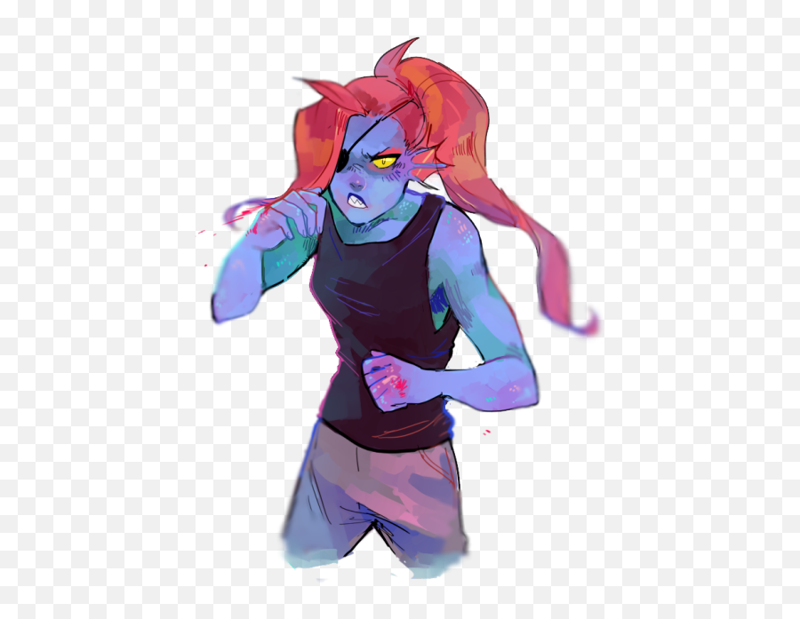 Download Hd Doodles Undertale Undyne - Drawing Png,Undyne Png
