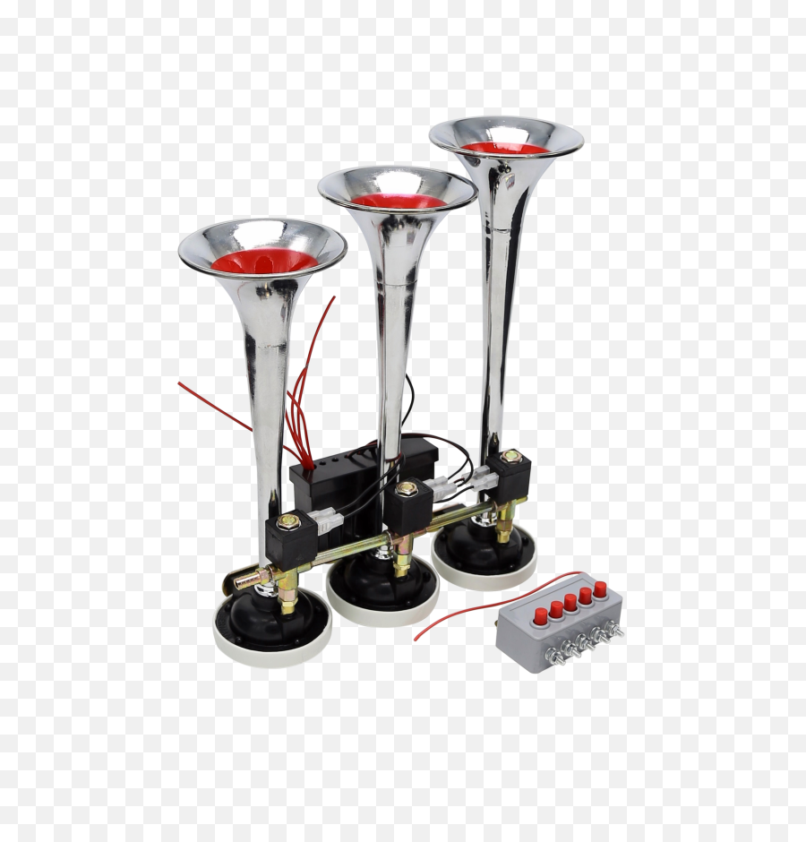 3 Pipe Electric Musical Air Horn Multi - Machine Png,Airhorn Png